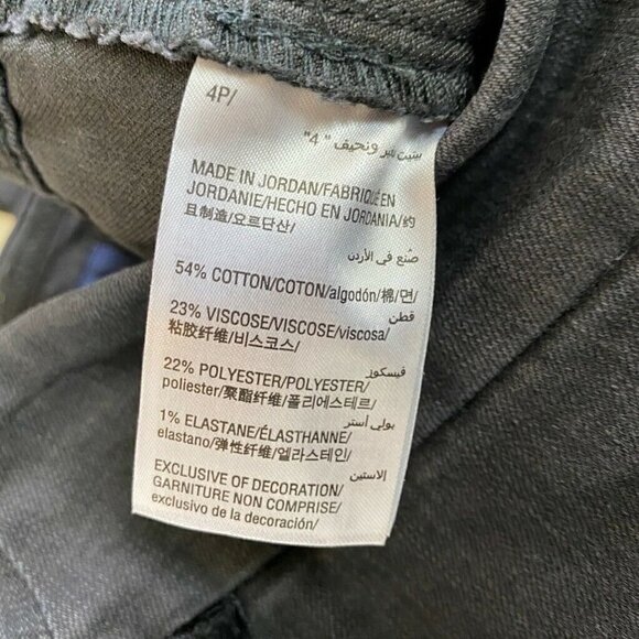 NEW Charter Club Cambridge Slim Pull On Jeans 4 Petite - Picture 6 of 9